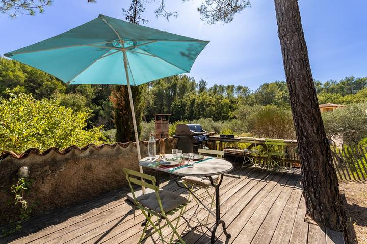 Casa de vacaciones para 2 personas, con terraza además de jardín y piscina - 1