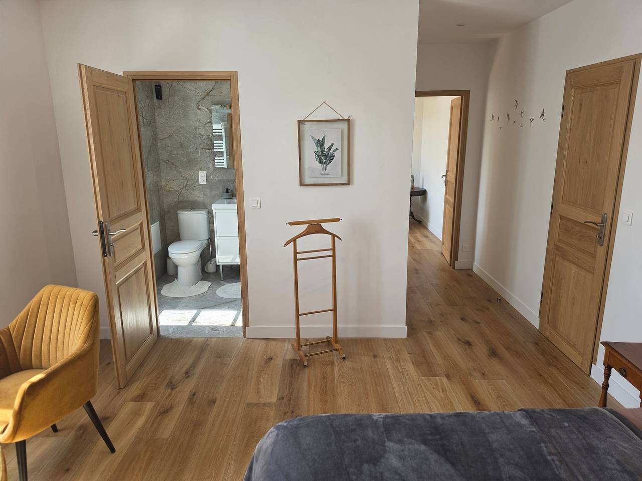 Chambre « Chambre hirondelles » avec vue sur la montagne et Wi-Fi in Excenevex, Région de Thonon-les-Bains