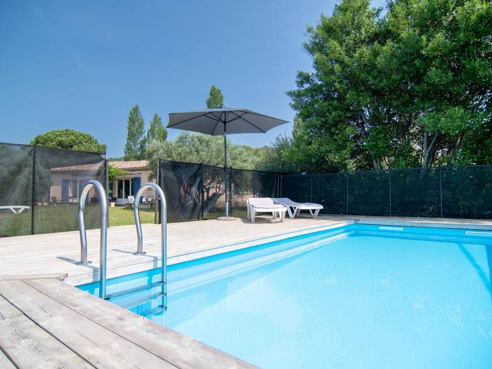 Location de vacances pour 6 personnes, avec jardin ainsi que terrasse et vue à Salernes - 2