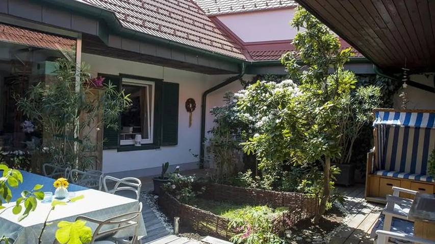 Zimmer für 2 Personen, mit Garten - 1