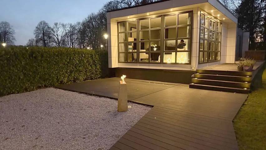 Ferienhaus für 4 Personen, mit Terrasse und Garten in Walchum