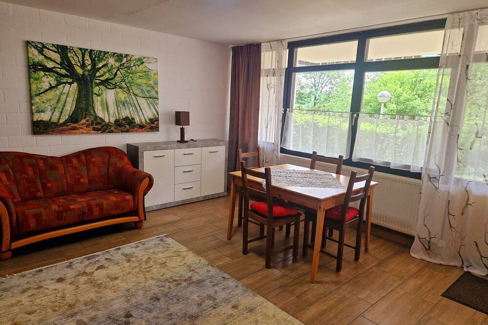 Ganze Wohnung, Ferienwohnung bis 2 Personen - Berg-Bungalows Leinleitertal in Heiligenstadt, Fränkische Schweiz