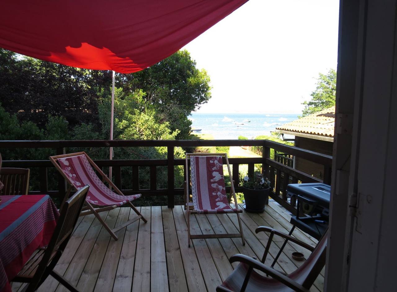 A louer au Cap ferret Villa en Bois sur l'eau à la vigne in Lège-Cap-Ferret, Région d'Arcachon
