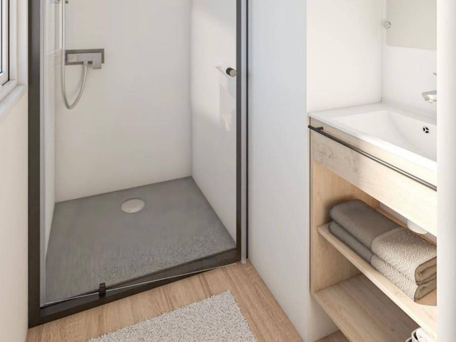 Camping La Nouzarède - Mobilhome 6 personnes - Premium 3ch in Joyeuse, Parc naturel régional des Monts d'Ardèche