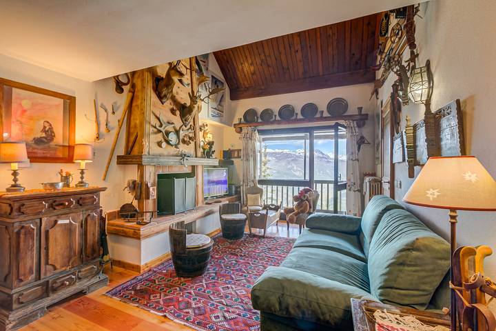 Casa vacanza per 7 persone, con balcone a Sestriere e dintorni