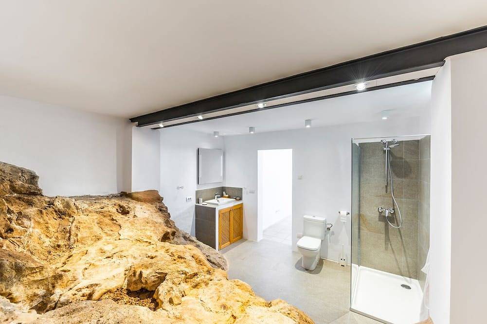 Mallorquinischens Haus oberhalb Palmas mit großartigem Meerblick in Genova, Palma