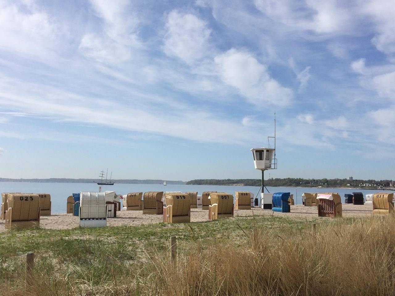 Ganze Ferienwohnung, Heimathafen in Kieler Förde, Strande