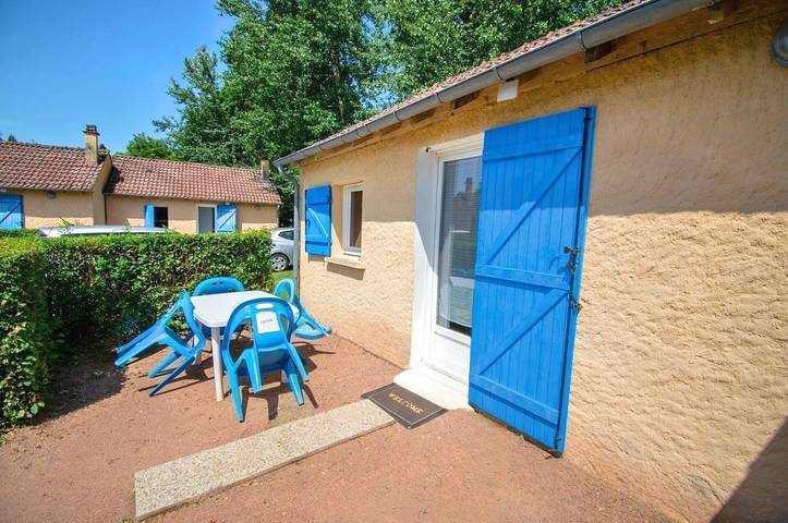 Bungalow pour 4 personnes, avec Balcon/Terrasse ainsi que Terrasse et Jardin
