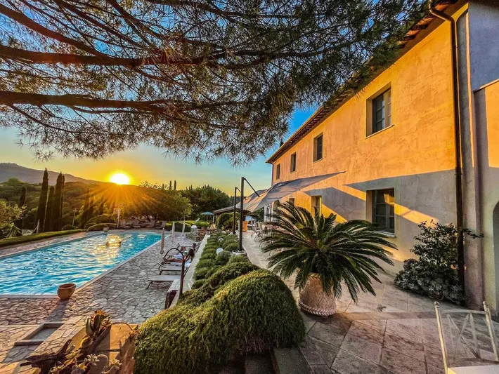 Villa per 2 persone, con giardino e piscina nonché panorama - 1