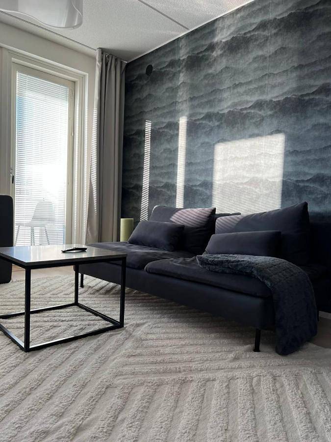 Appartement de vacances pour 3 personnes, avec vue ainsi que sauna et balcon