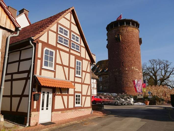 Ferienhaus für 4 Personen, mit Balkon in Trendelburg