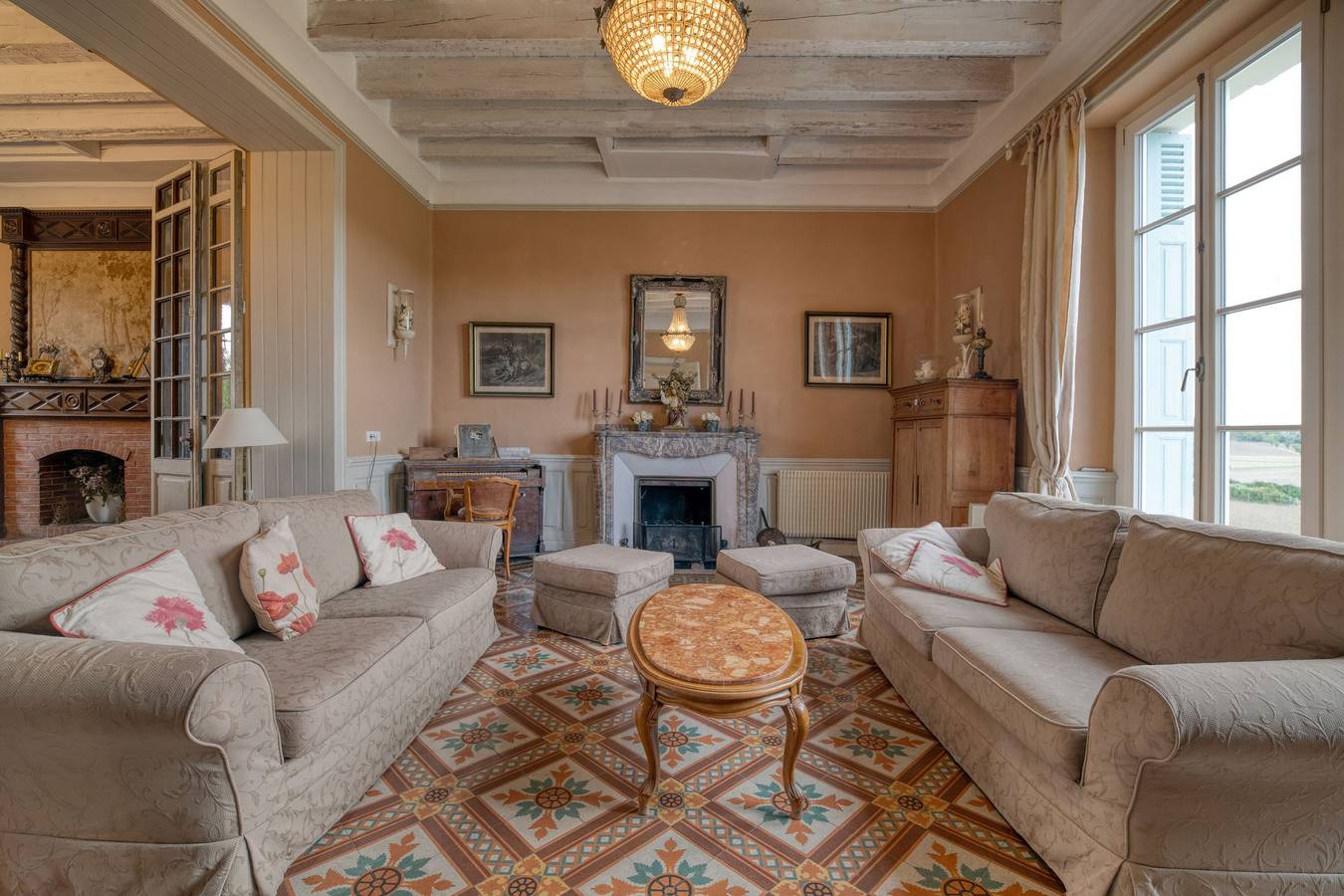 Ferienhaus 'Château' mit Bergblick, Balkon und Wlan in Souilhanels, Carcassonne und Umgebung