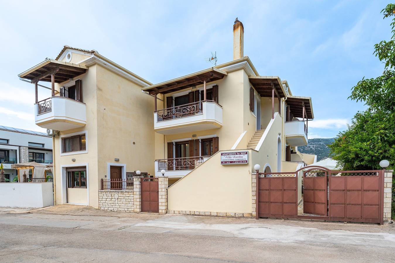 Appartement entier, Appartement 'Rez-de-chaussée' avec Wi-Fi et climatisation in Sývota, Thesprotie