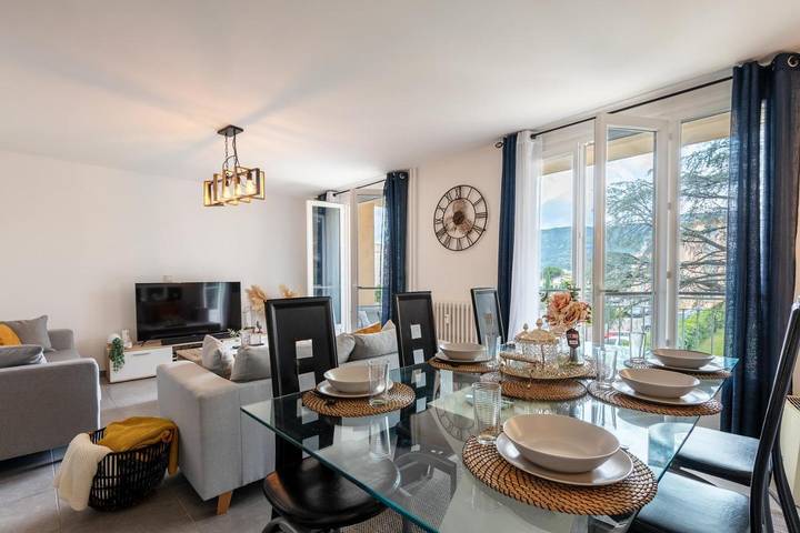 Gîte pour 4 personnes, avec vue et terrasse à Guilherand-Granges - 4