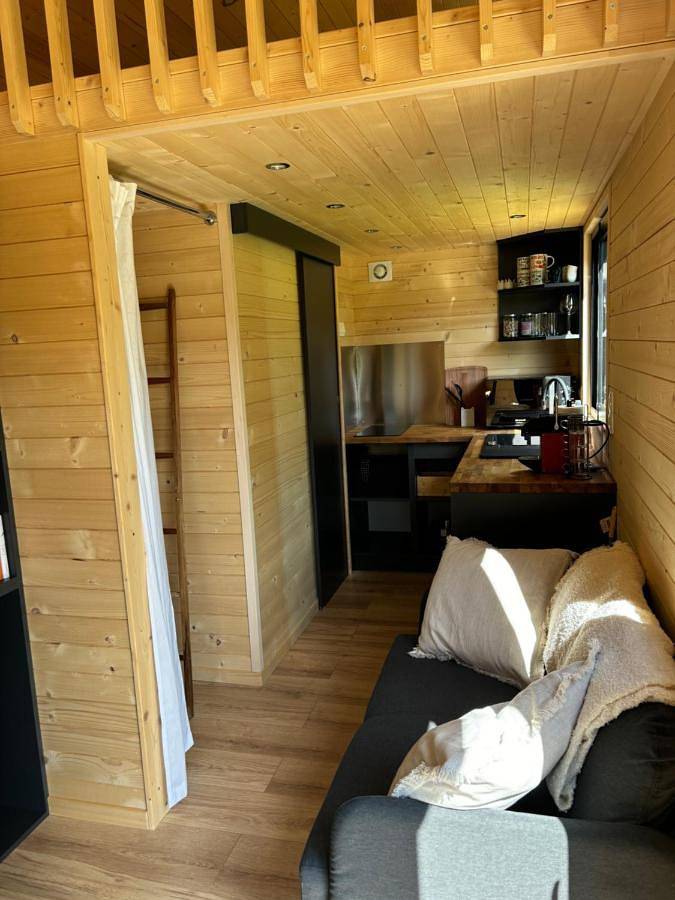 Tente pour 6 personnes, avec jardin ainsi que terrasse et piscine, animaux acceptés dans les Landes - 4