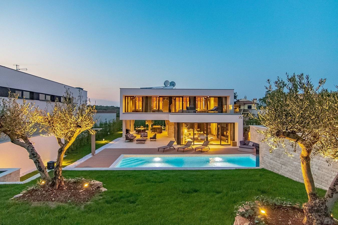 Villa #1 – Fantastische Designvilla in der Nähe von Rovinj mit privatem Pool und Sauna in Rovinjsko Selo, Rovinj