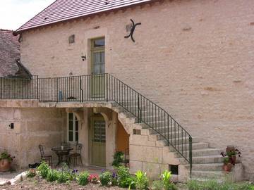 Chambre d’hôte pour 4 personnes, avec jardin dans Coulmier-le-Sec