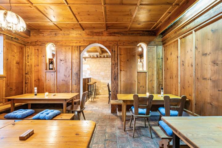 Knödelhof 'Zimmer 5' Zweibettzimmer – Pension nahe München in Putzbrunn, Oberbayern