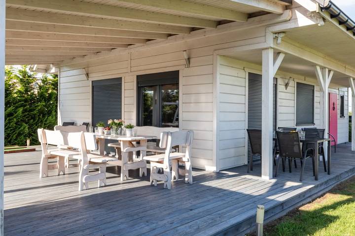 Ferienhaus für 8 Personen, mit Balkon und Terrasse sowie Garten und Seeblick in Polen - 3