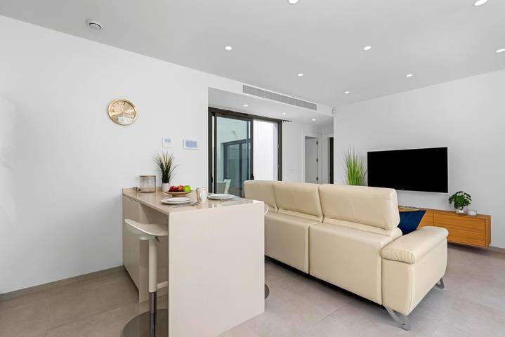 Chalet para 6 personas, con jardín y balcón en San Javier