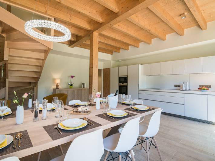 Chalet pour 12 personnes, avec terrasse à Praz-sur-Arly - 4