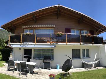 Hütte für 4 Personen, mit Balkon in Adelboden