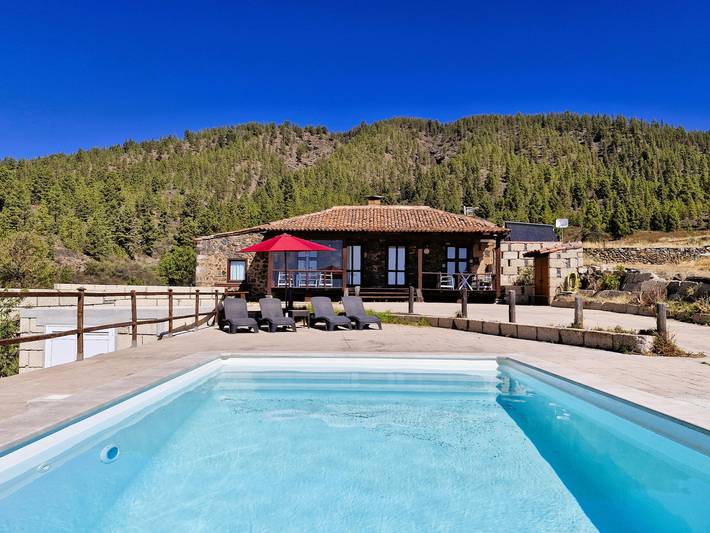Bauernhof für 9 Personen, mit Balkon und Terrasse sowie Garten in Granadilla de Abona
