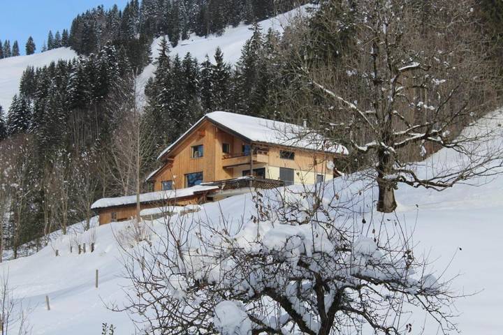 Ferienwohnung für 4 Personen, mit Terrasse und Garten sowie Ausblick in Sibratsgfäll - 2