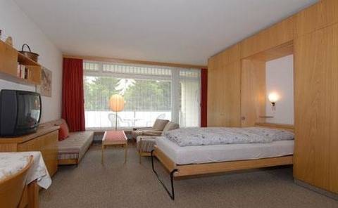 Ferienwohnung für 3 Personen, mit Balkon und Garten in Davos - 2