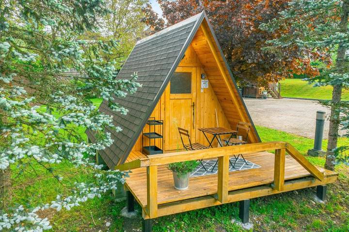 Gîte pour 2 personnes, avec jardin ainsi que vue et sauna à Bled - 3