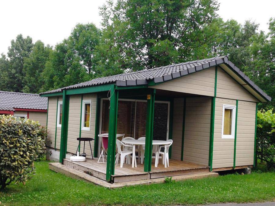 Camping Les Craouès - Chalet 4 personas - Azur in Capvern, Altos Pirineos