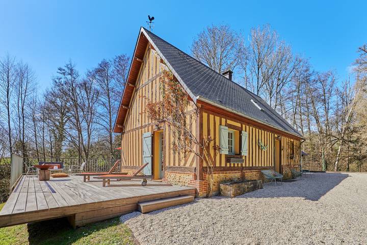 Maison de vacances pour 10 personnes, avec terrasse et jardin