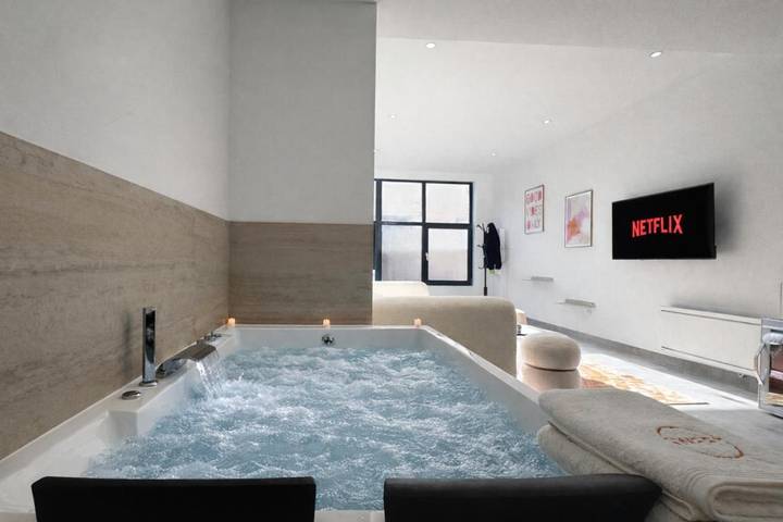 Appartement de vacances pour 2 personnes, avec jacuzzi