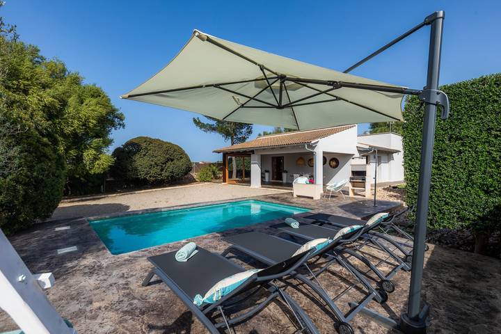 Ferienhaus Santa Eulàlia 54 mit WLAN, Klimaanlage, Pool, Klimaanlage und Terrasse; Parkplatz vorhanden in Santa Margalida, Mallorca Norden