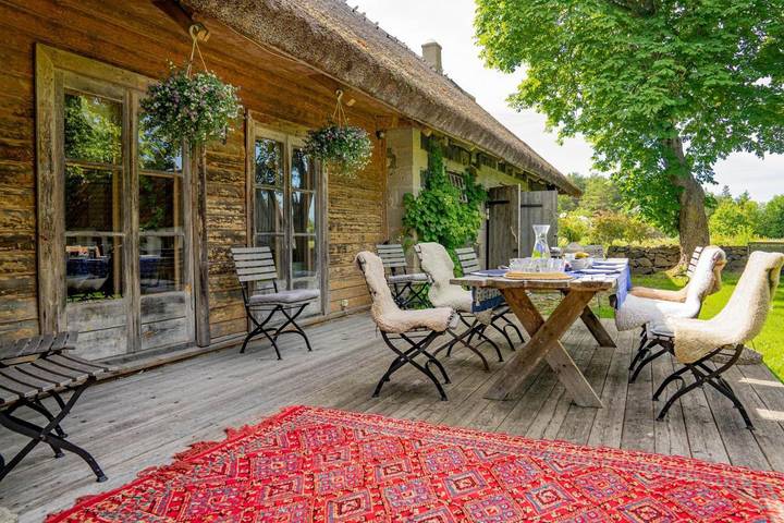 Vakantiewoning voor 4 personen, with terras and whirlpool as well as tuin and sauna in Estland