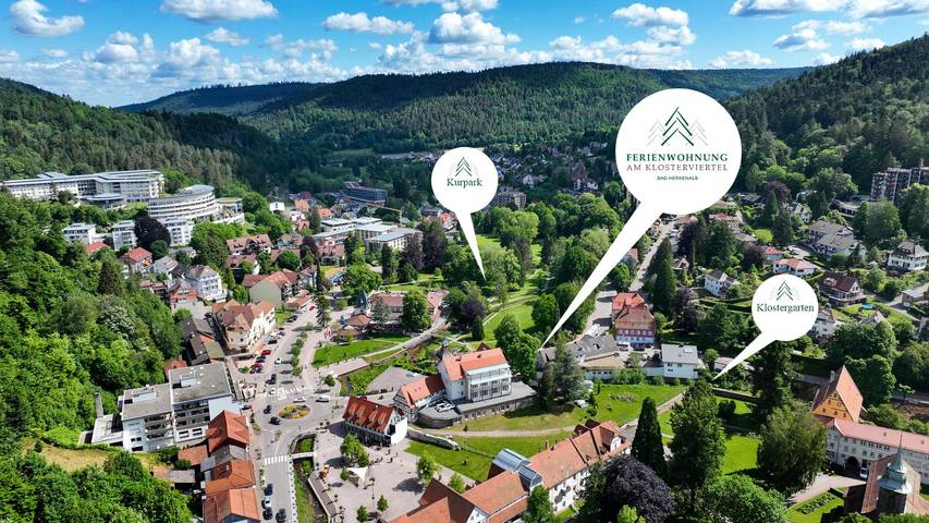 Ferienwohnung für 6 Personen, mit Balkon in Bad Herrenalb - 2