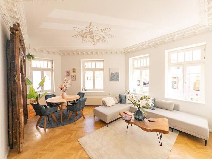 Ferienwohnung für 3 Personen, mit Garten, mit Haustier