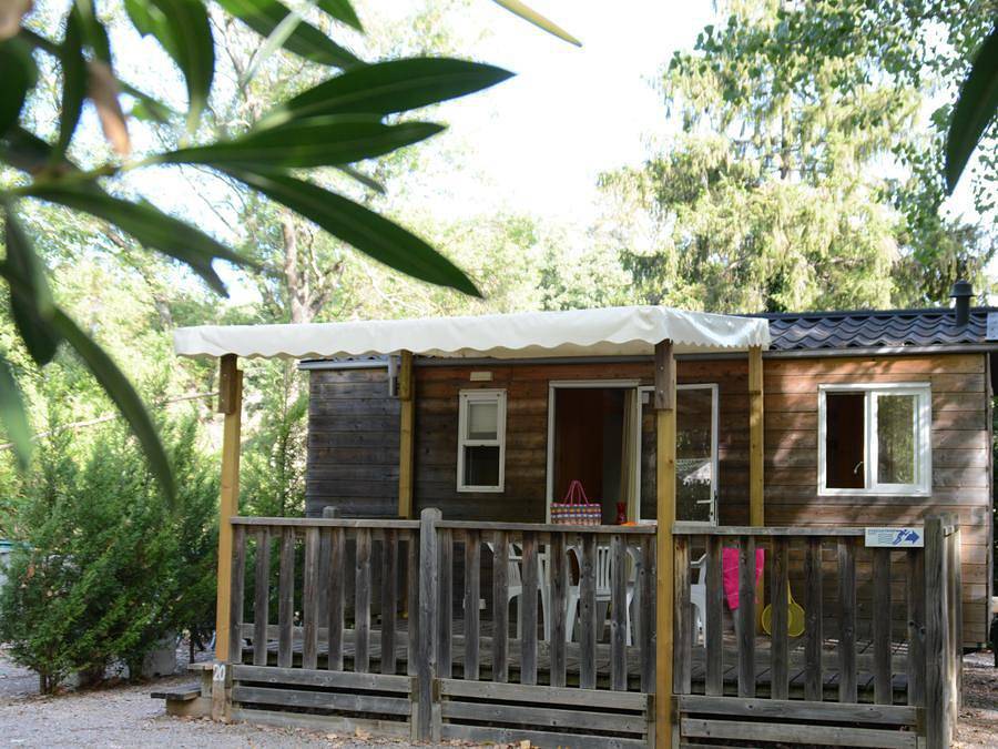 Camping Les Fouguieres - Mobilhome 2 personas - Madera Ecológica Clásica in Carcès, Región Brignoles