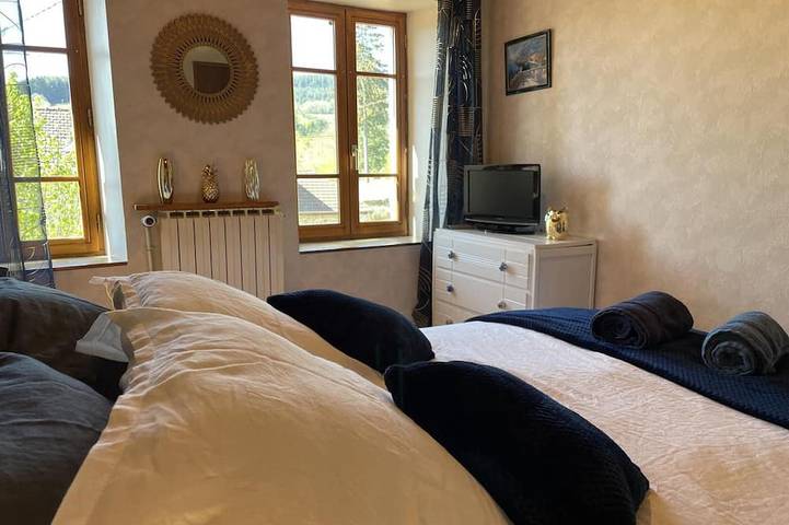 Gîte pour 6 personnes, avec jardin à Laprugne - 4