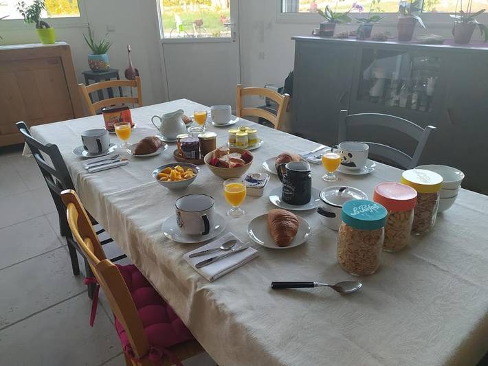 Gîte pour 5 personnes, avec jardin ainsi que terrasse et vue à Oisly - 4