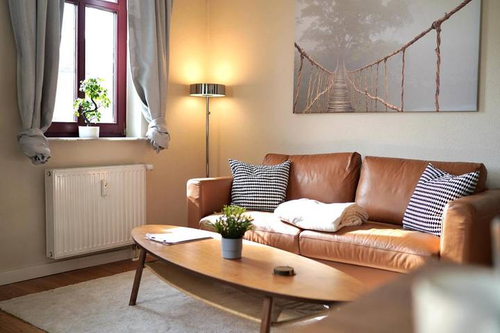 Ferienwohnung für 4 Personen, mit Garten und Ausblick in Zwickau - 2