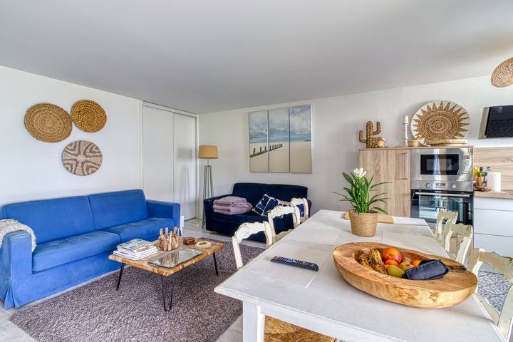 Appartement de vacances pour 5 personnes, avec Terrasse dans Hardelot Plage