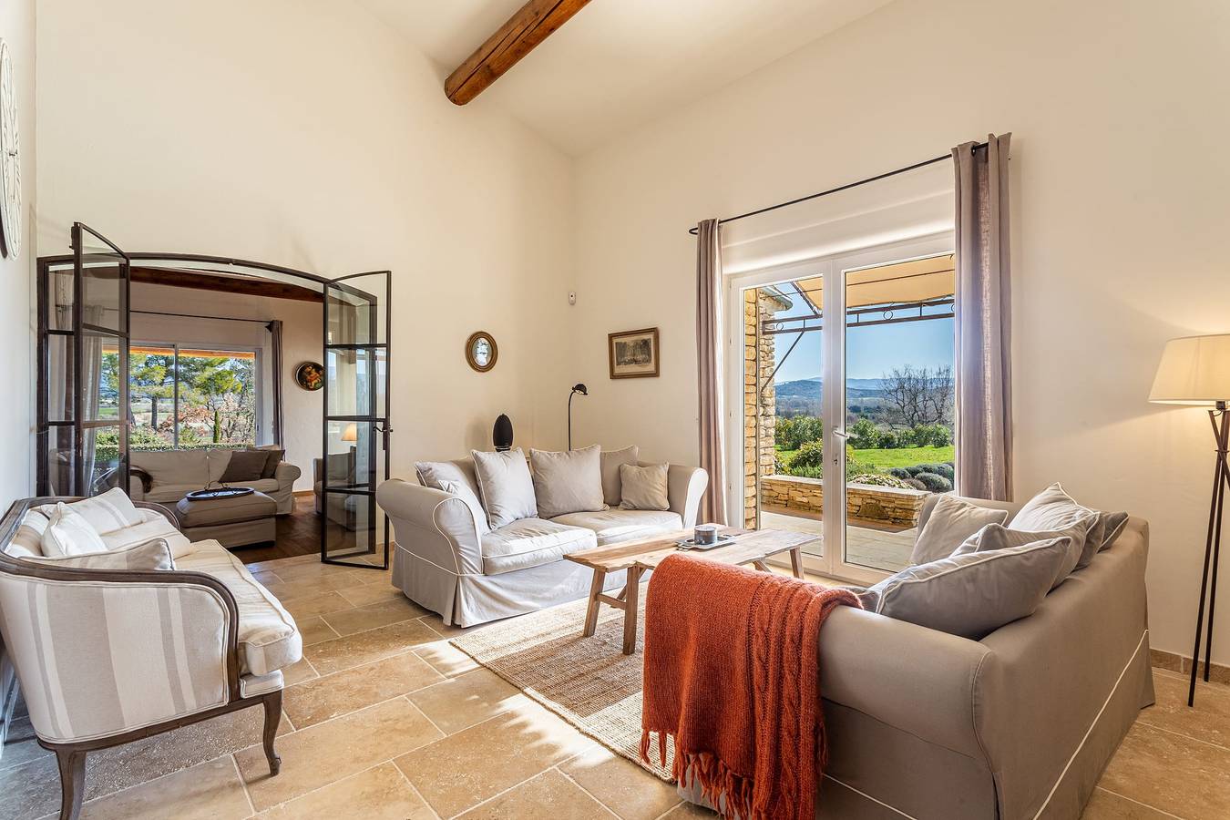 Holiday house with superb view - Le Grand Bleu in Gordes, Regionaler Naturpark Luberon