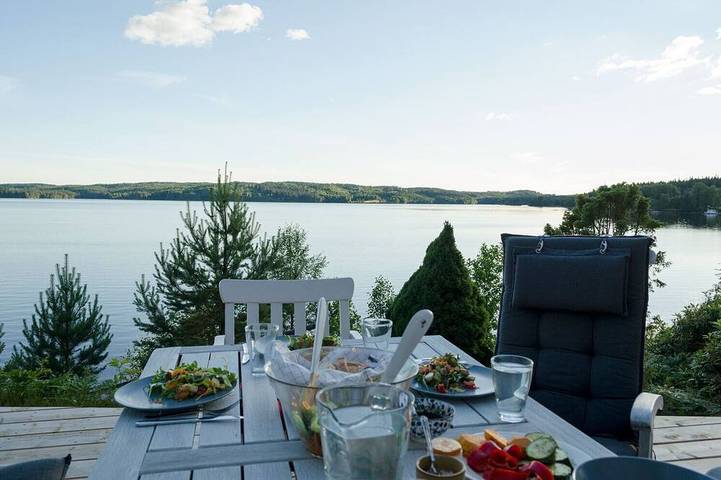 Ferienhaus für 5 Personen, mit Garten und Sauna