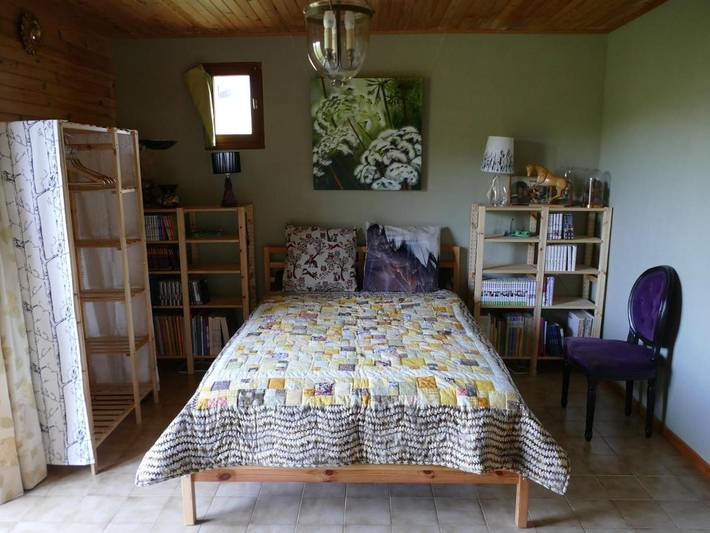 Maison d’hôte pour 2 personnes, avec Terrasse ainsi que Jardin et Vue