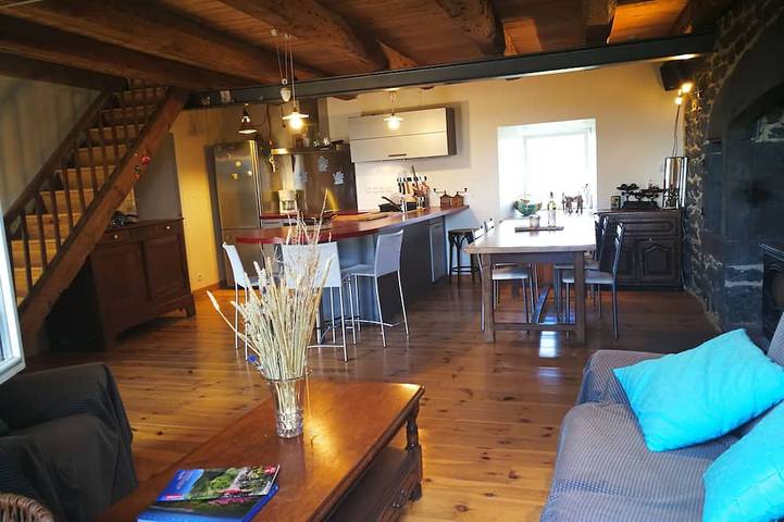 Gîte pour 10 personnes, avec jardin dans Neuvéglise-sur-Truyère - 2