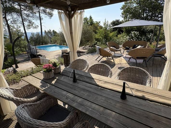 Gîte pour 6 personnes, avec Piscine à Sillans-la-Cascade - 3