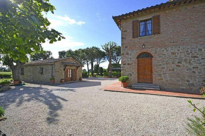 Casa i Pini in Monsigliolo, Cortona