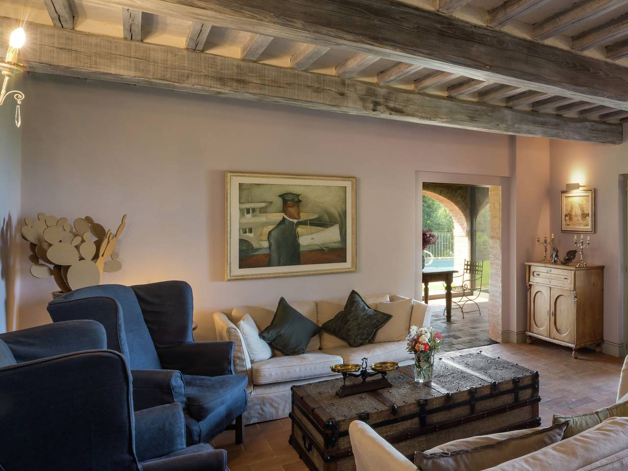 Villa con piscina e fascino della regione vinicola in Arezzo, Provincia di Arezzo