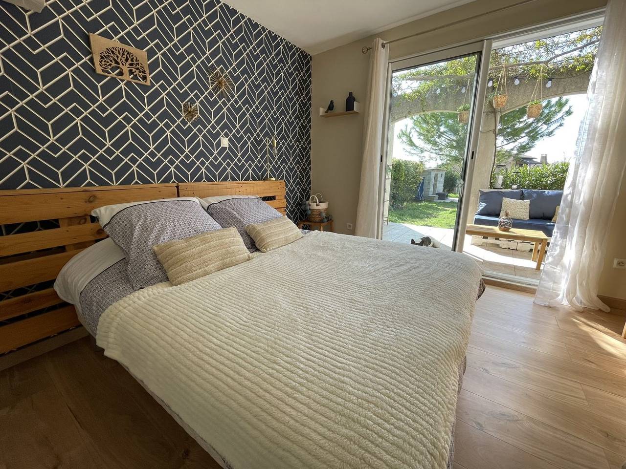 Chambre d'hôtes L'Effet Papillon - Chambre in Moussac, Région de Nîmes